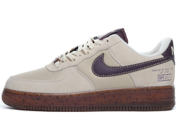 Кроссовки Nike Air Force 1 Low Coffee DD5227-234 бежевые