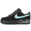 Кроссовки мужские Nike Air Force 1 Low Tiffany & Co 1837 Black